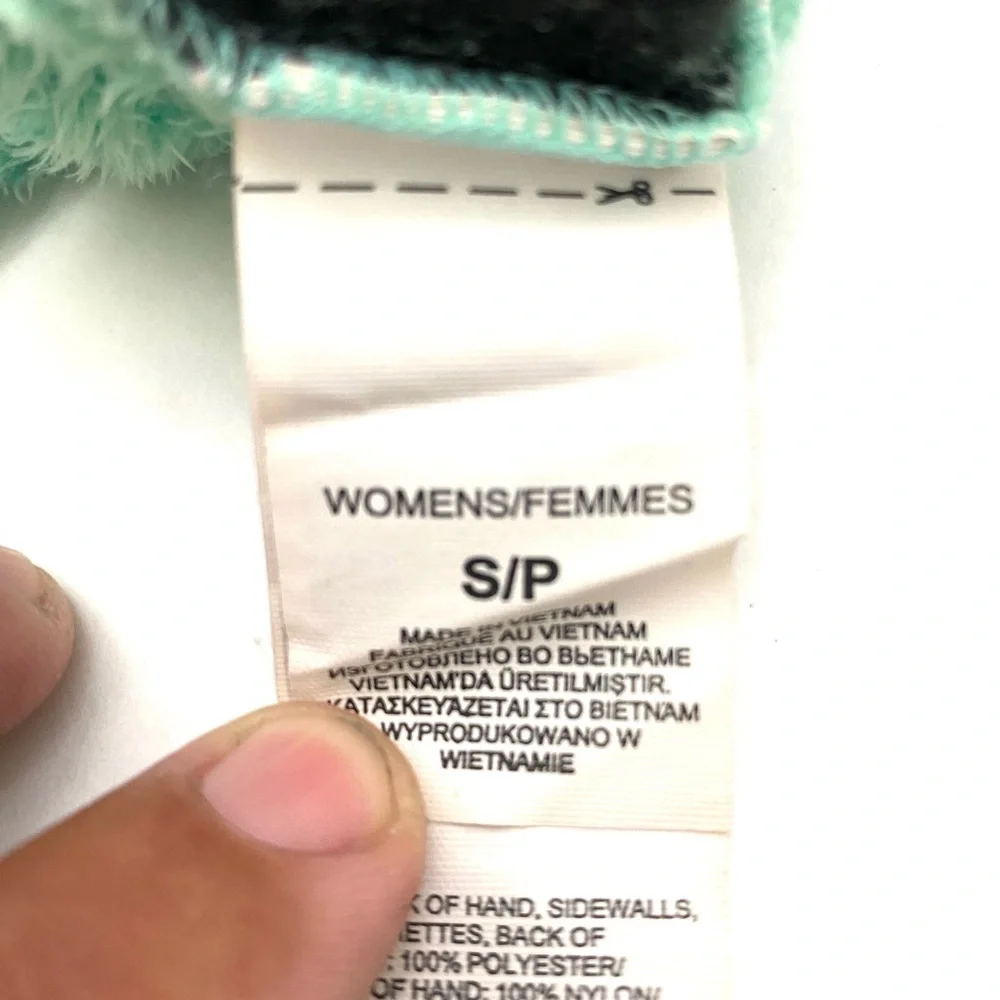 The North Face Mint Green Osito U/R Powered e-Tip Gloves (Gloves Only)